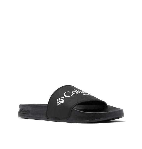 Columbia PFG Tidal Ray Sandals Black White For Men's NZ79356 New Zealand